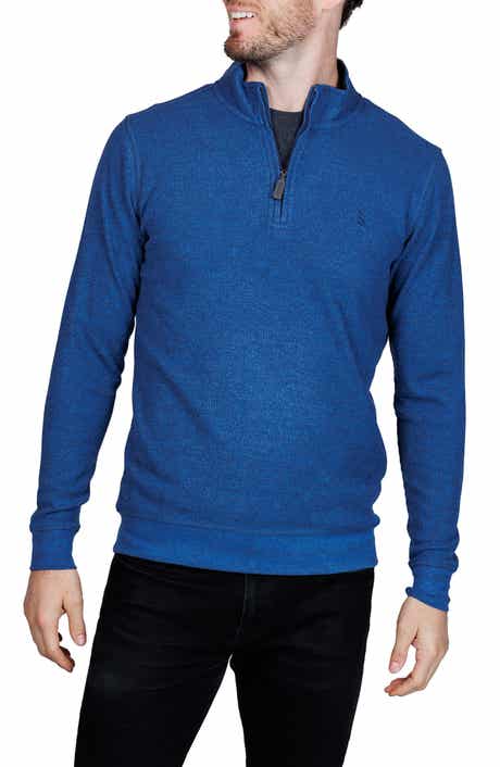 TailorByrd Quarter Zip Cozy Knit Pullover