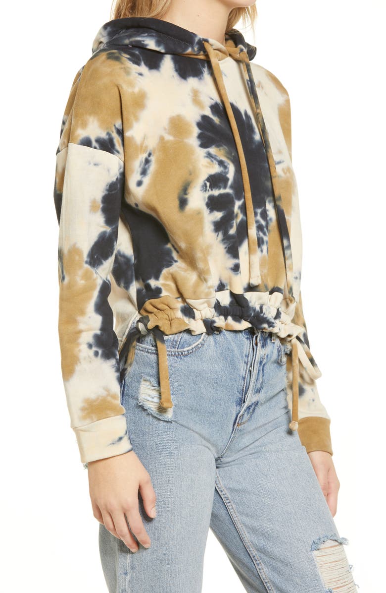 BLANKNYC Tie Dye Hoodie, Alternate, color, 