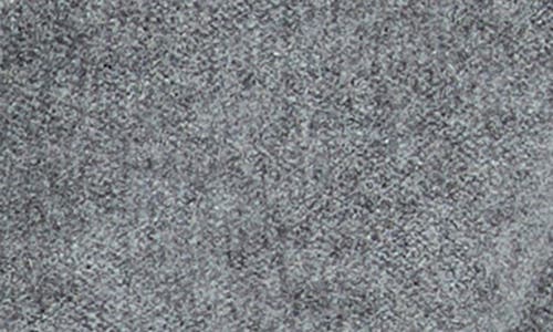 Vince Shrunken Boiled Cashmere Crewneck Cardigan In Gray