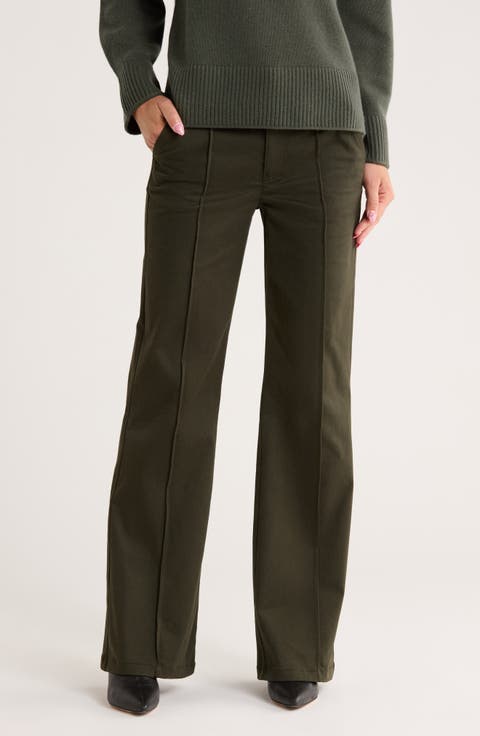Ansel High Waist Wide Leg Pants