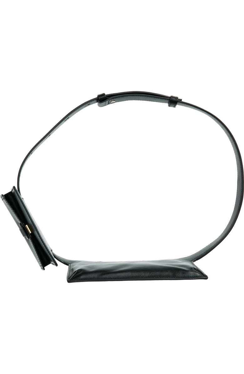 Proenza Schouler Double Pocket Leather Belt Bag, Alternate, color,