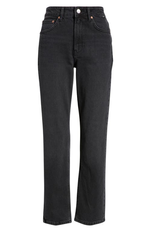 Mavi Jeans New York Straight Leg Jeans In Black