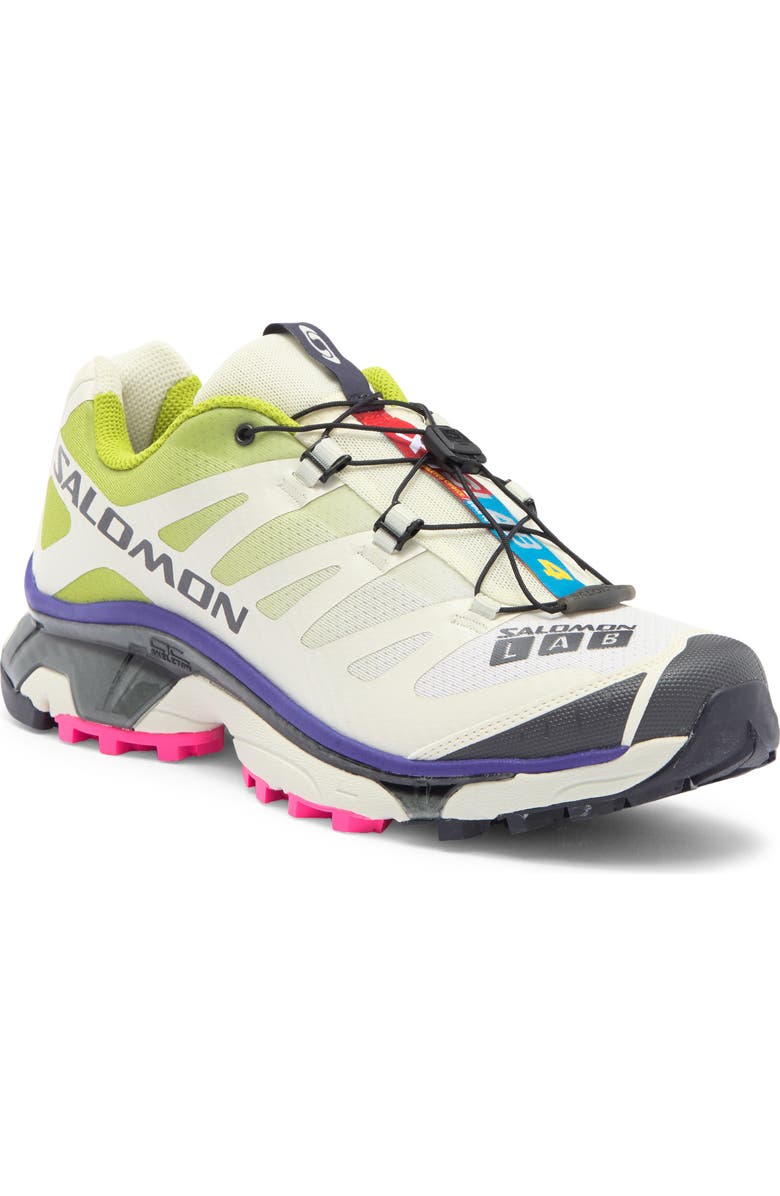 Salomon XT-4 OG Sneaker, Main, color, Vanilla Ice/ Dark Citron