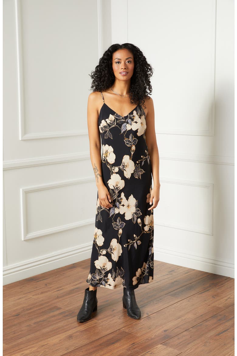 Floral Midi Slipdress, Alternate, color, PRINT