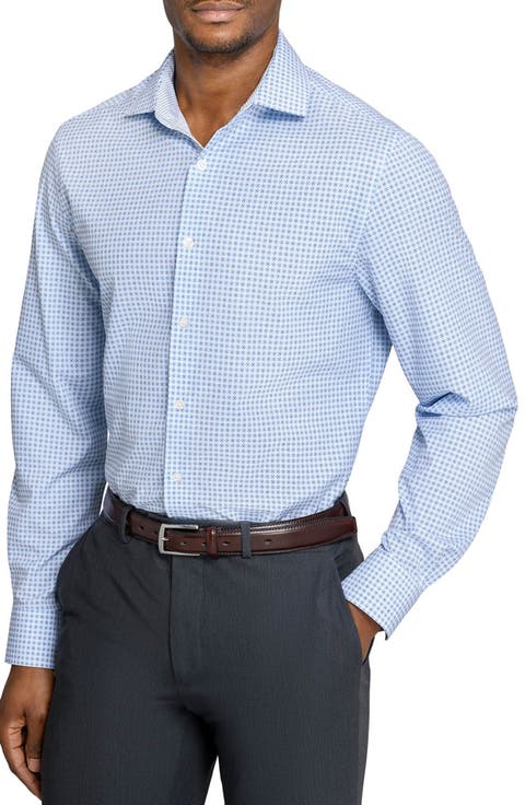 Cross Diamond Performance Dress Shirt