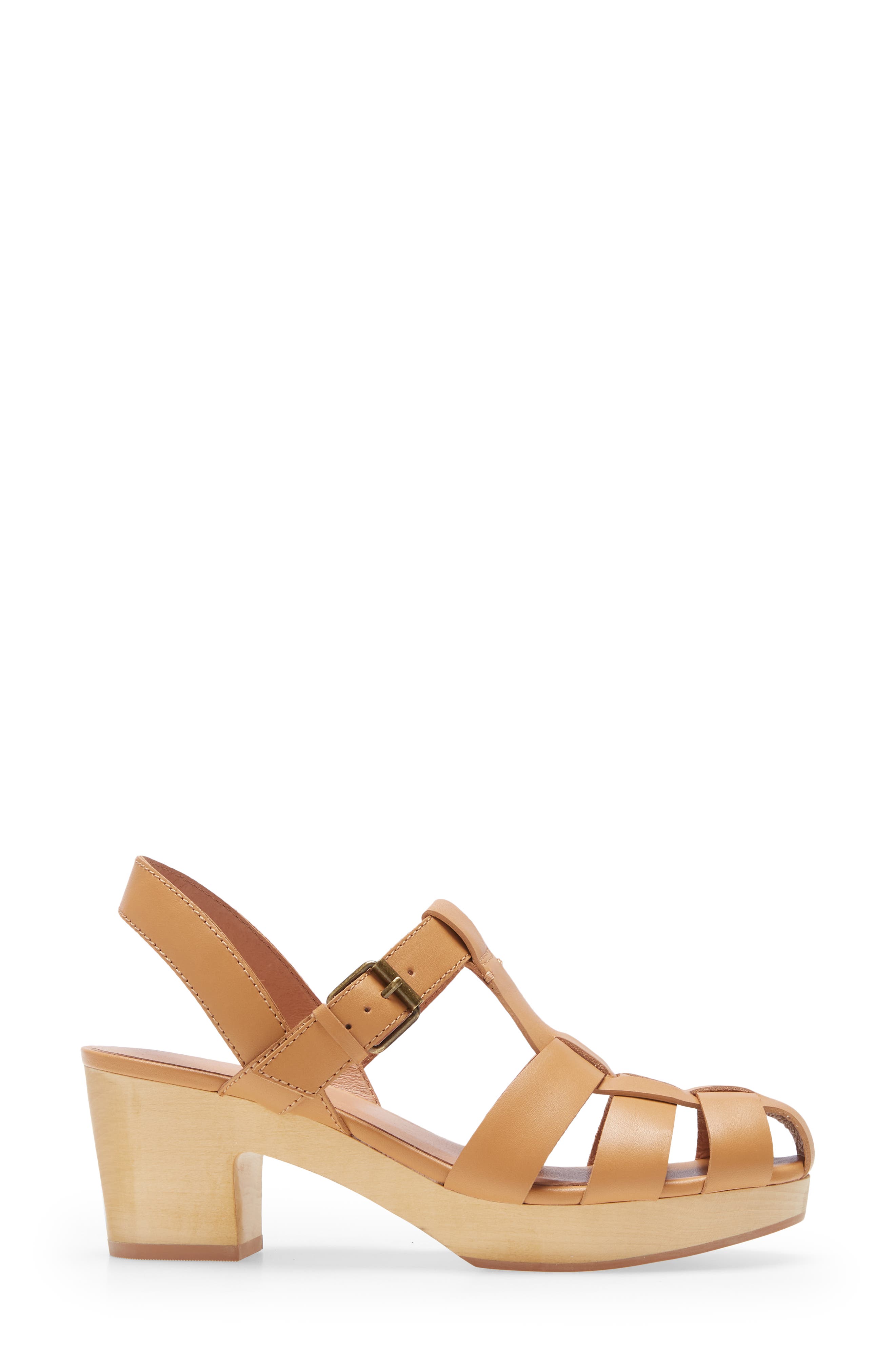 Madewell The Fisherman Sandal Clog, Alternate, color, 