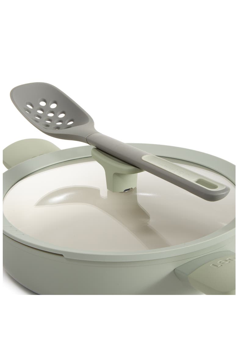 Leo Balance 10.25-Inch Covered Saute Pan, Alternate, color, SAGE