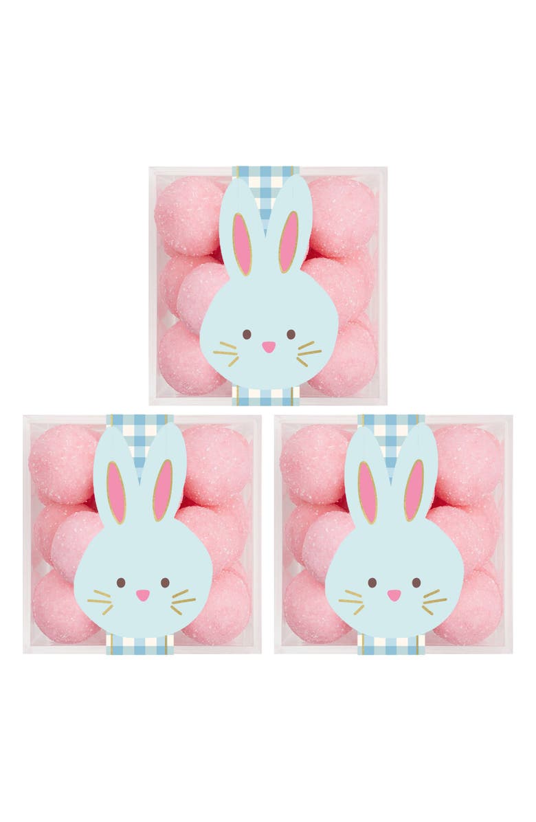 sugarfina Bunny Tails Set of 3 Candy Cubes, Main, color, Multi