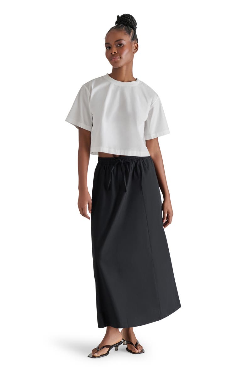 Steve Madden Sunny Cotton Maxi Skirt, Alternate, color,