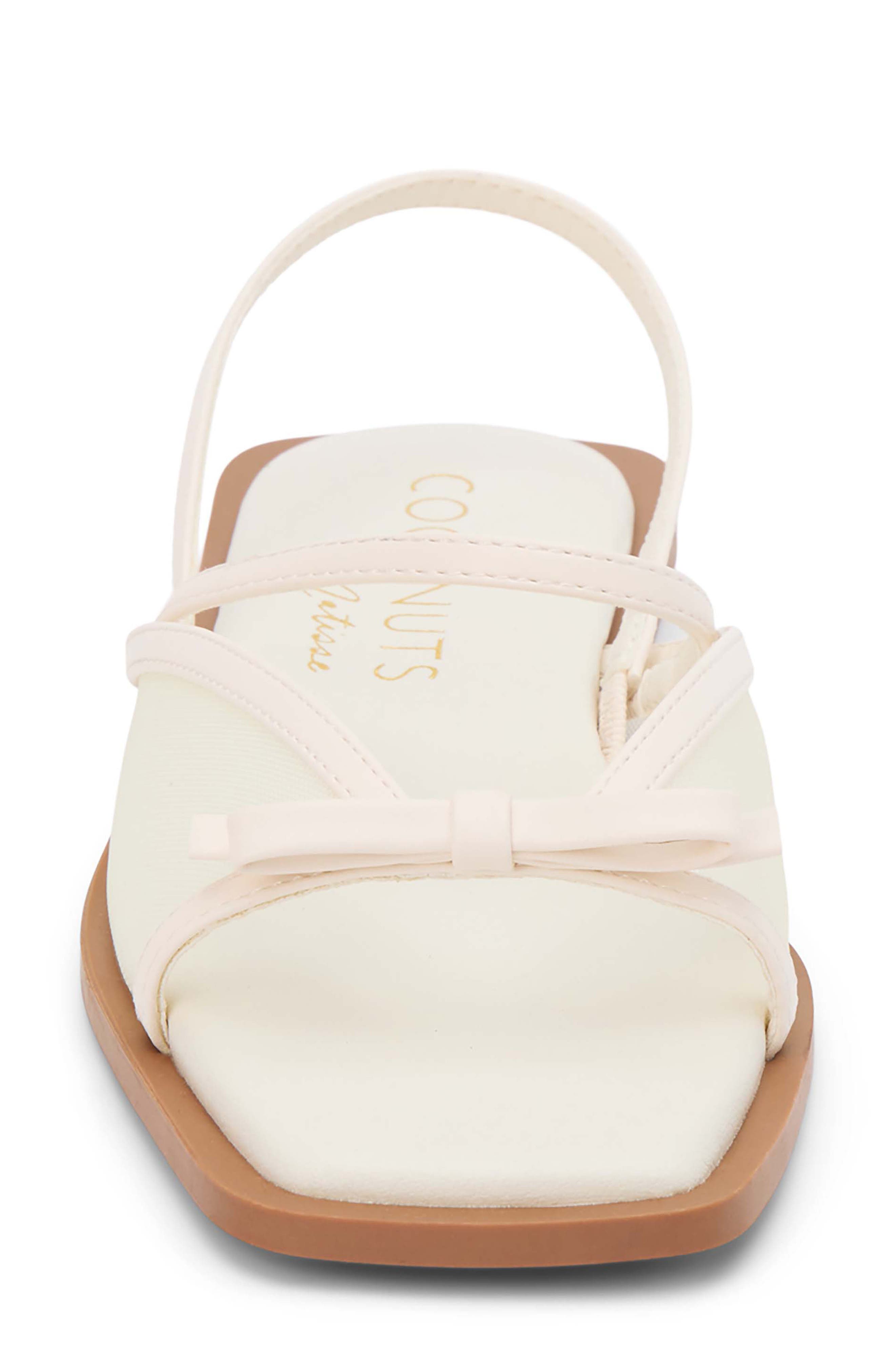 Coconuts by Matisse Tropea Slingback Sandal, Alternate, color, Ivory