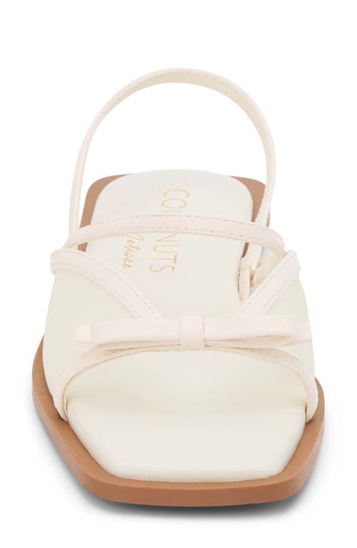 Coconuts By Matisse Tropea Slingback Sandal In Ivory