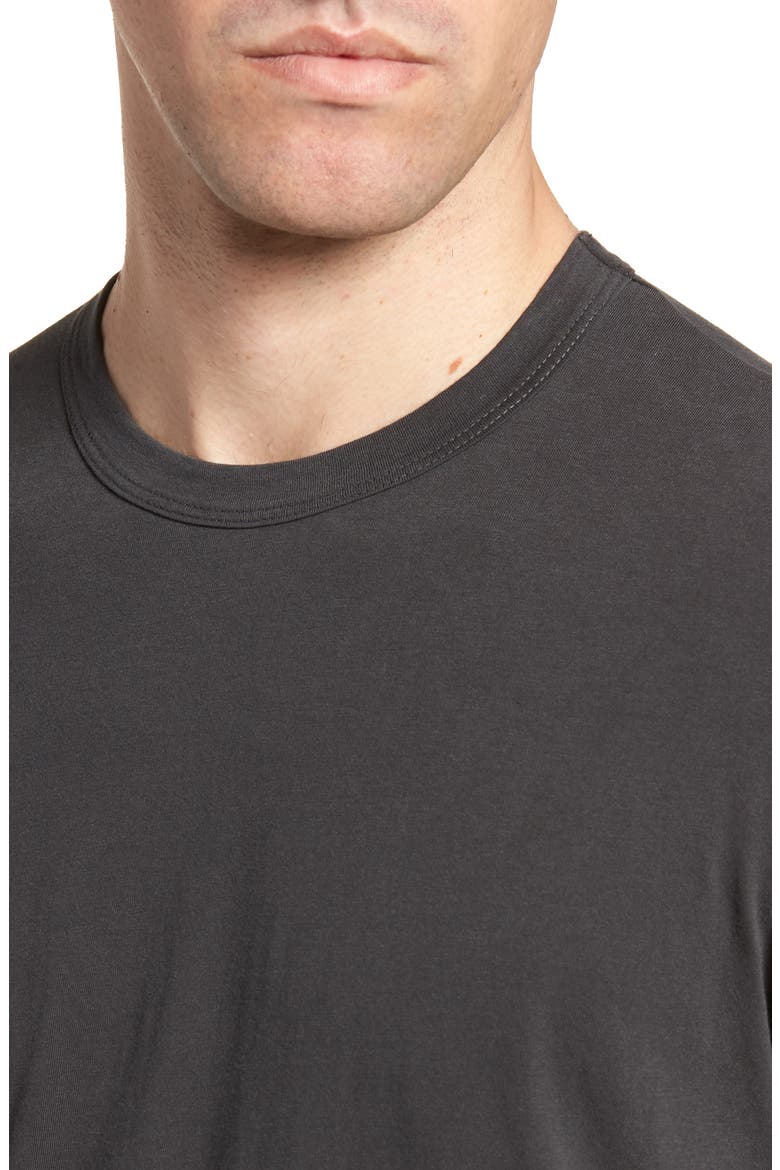 Crewneck Jersey T-Shirt, Alternate, color, CARBON PIGMENT