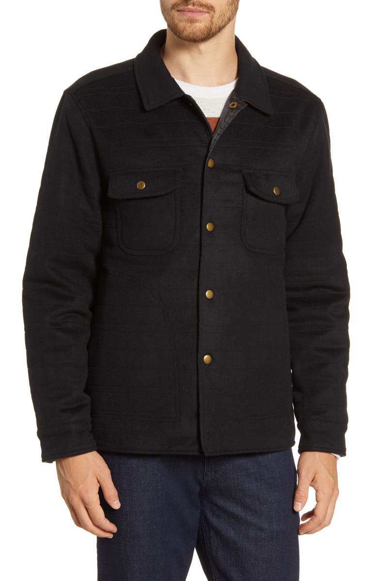 Billy Reid Trey Standard Fit Wool & Cashmere Down Jacket, Alternate, color, 