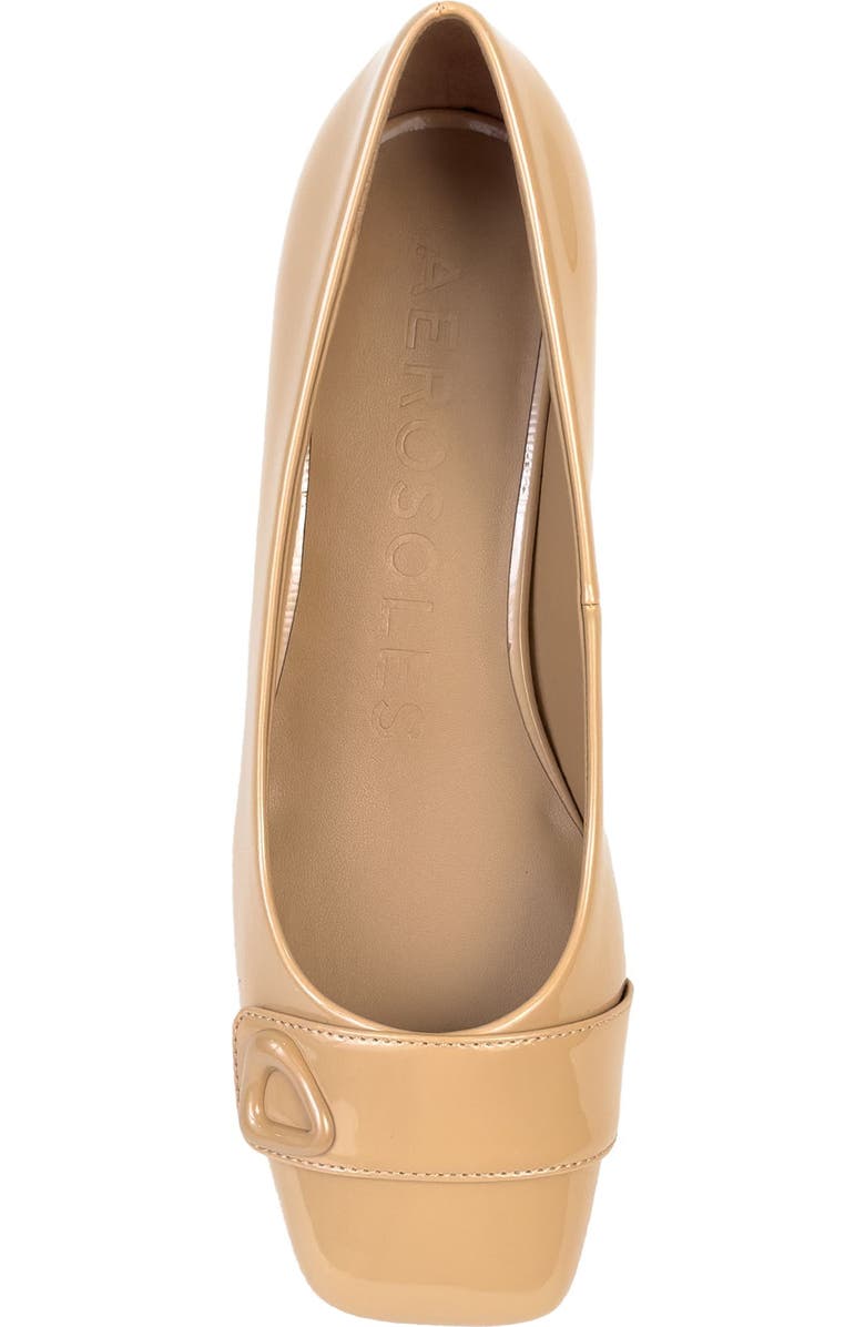 Aerosoles Isai Pump, Alternate, color, Beige Bisque Faux Leather
