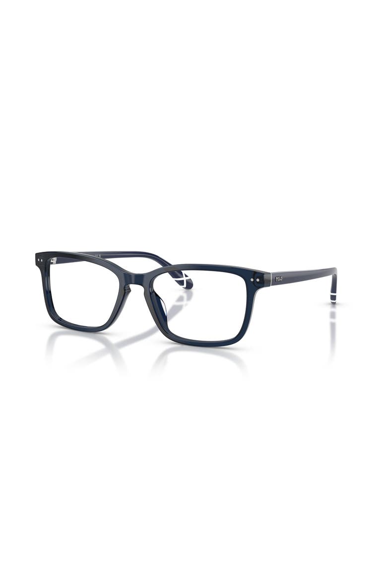 54mm Rectangle optical glasses, Main, color, Blue