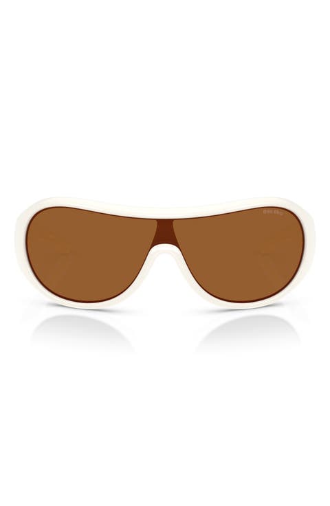 133mm Oversized Irregular Sunglasses