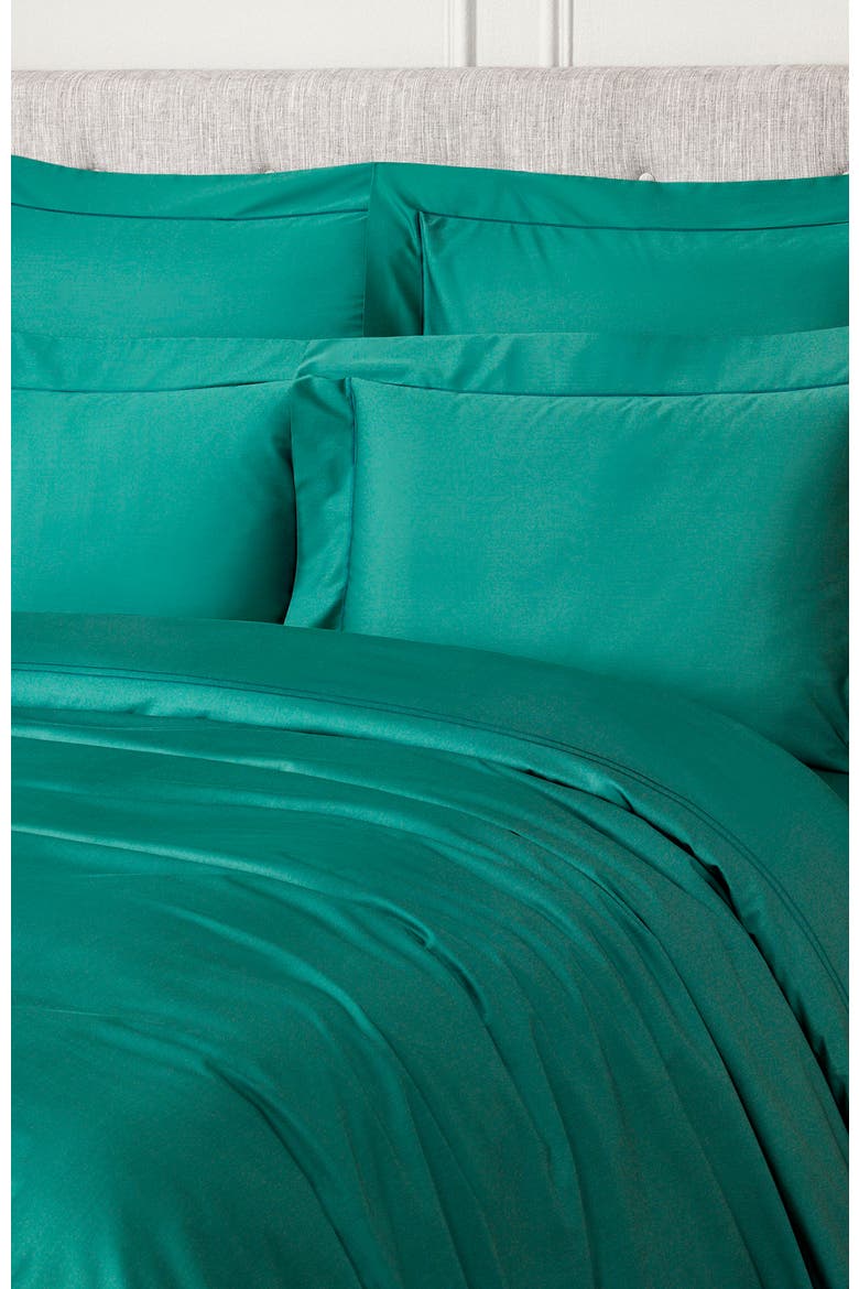 Rhapsody Fitted Sheet, Alternate, color, Green