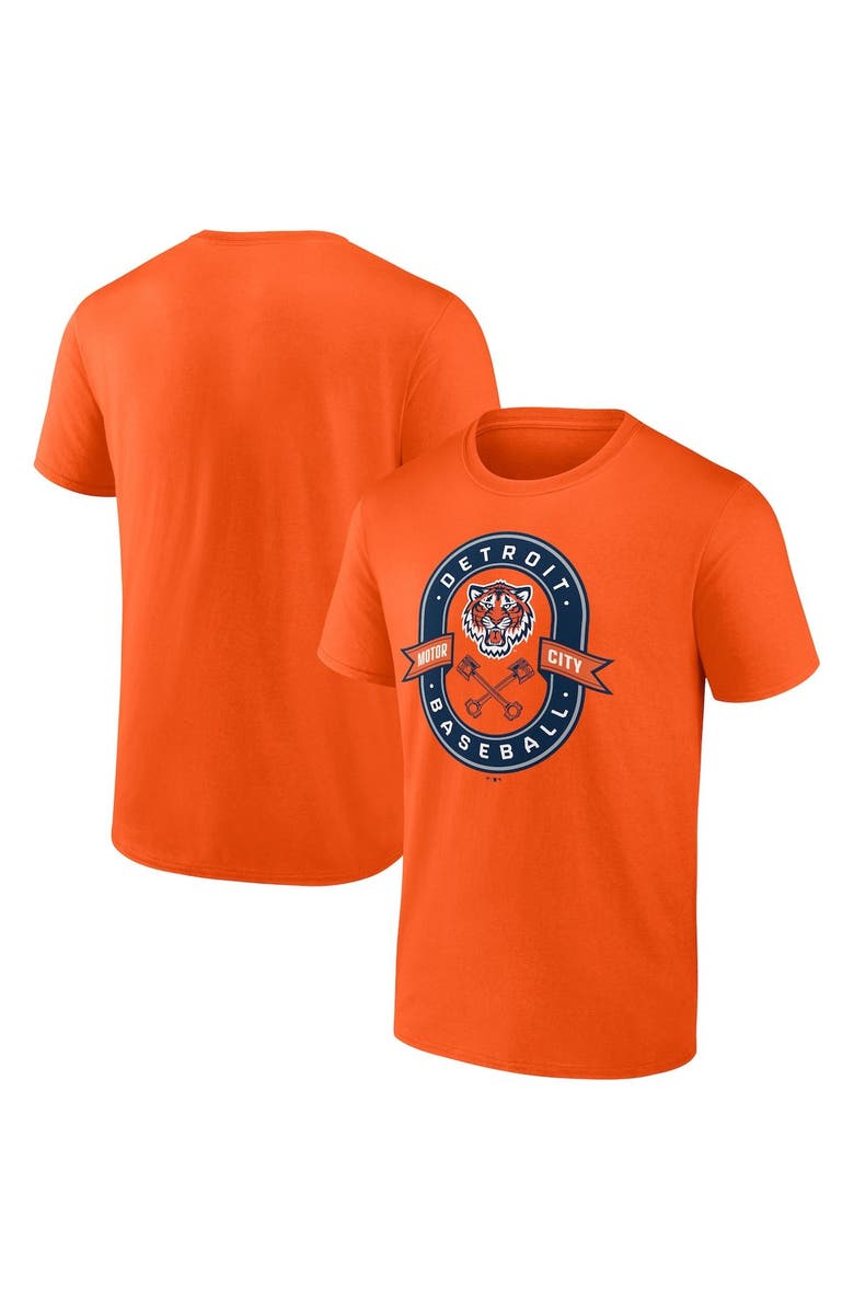 FANATICS Men's Fanatics Branded Orange Detroit Tigers Iconic Glory Bound T-Shirt, Alternate, color,