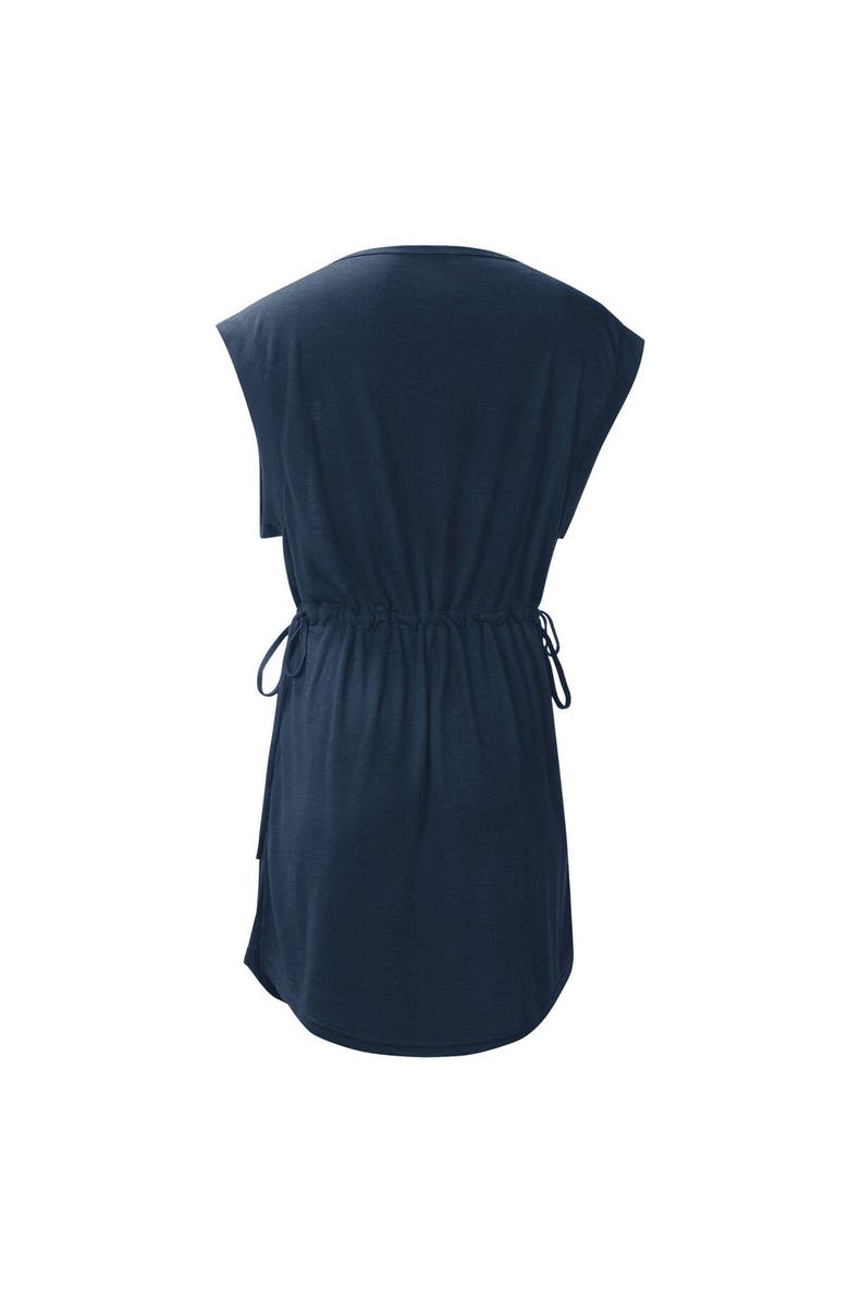 G-III SPORTS BY CARL BANKS Women's G-III Sports by Carl Banks Navy Dallas Cowboys G.O.A.T. Swimsuit Cover-Up, Alternate, color, Navy