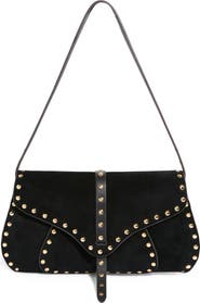 AIMEE Armour Leather Baguette Shoulder Bag
