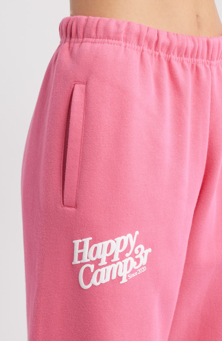 HAPPY CAMP3R Core Logo Graphic Joggers, Alternate, color, Hot Pink