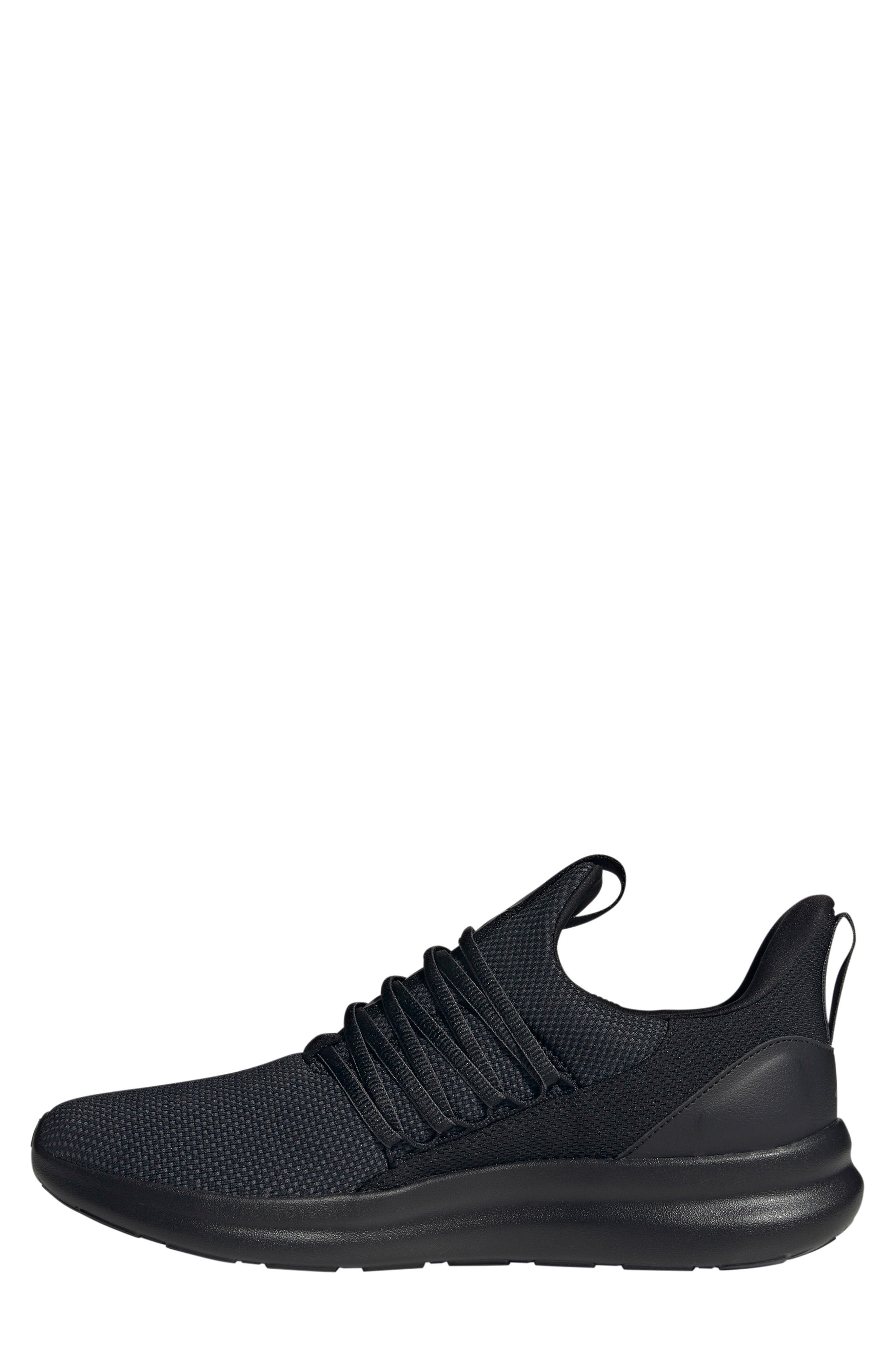 adidas Lite Racer Adapt 7.0 Sneaker, Alternate, color, Black/ Black/ Grey