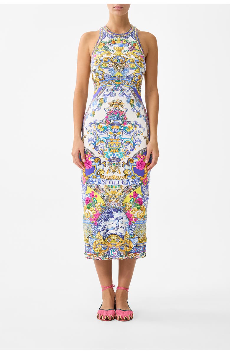 Camilla Jersey Tank Dress, Main, color, España Nirvana