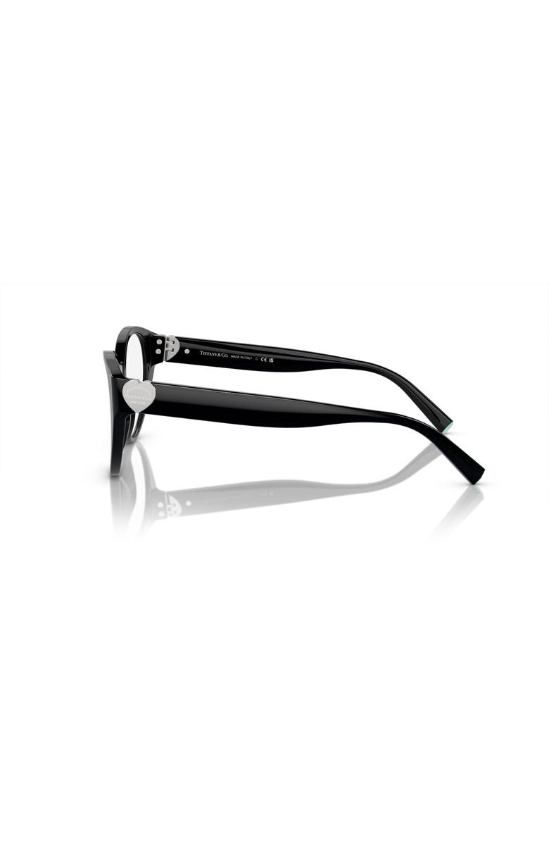 Tiffany & Co. 55mm Phantos optical glasses, Alternate, color, Black