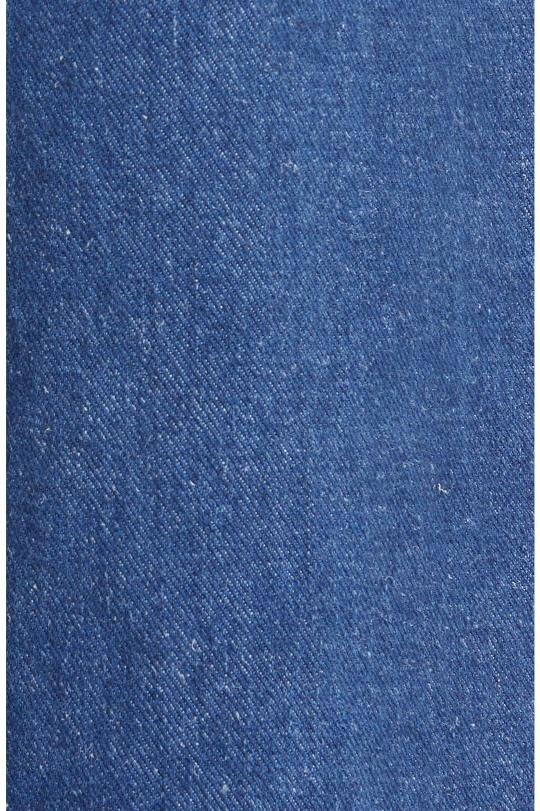 Unisex High Waist Wide Leg PPRMINT™ Organic Cotton & Hemp Jeans, Alternate, color, MID WASH
