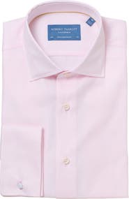Robert Talbott Reynolds French Cuff Herringbone Contemporary Fit Shirt