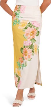 Petal & Pup Floral Print Maxi Skirt