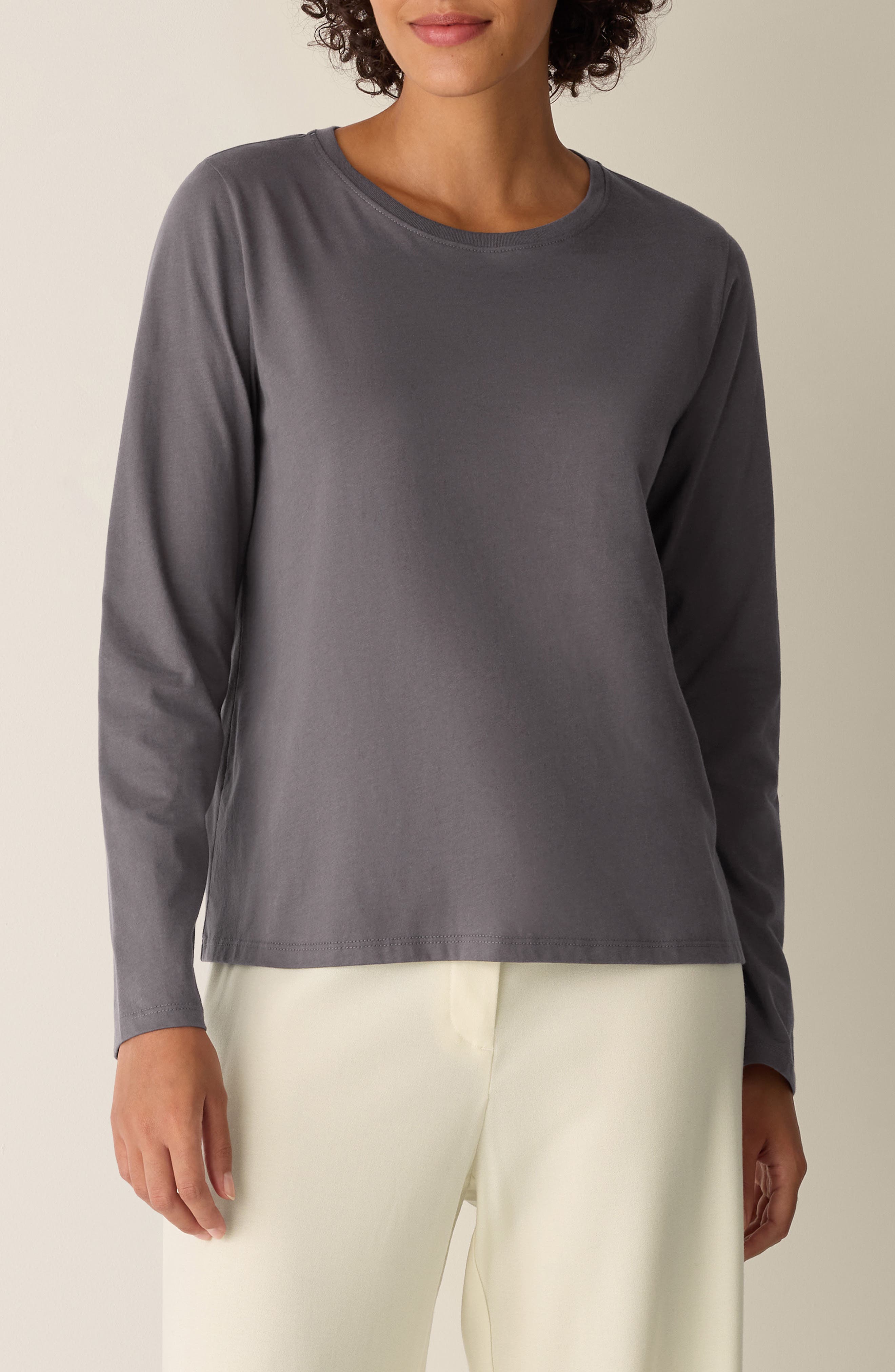 Organic Cotton Long Sleeve T-Shirt