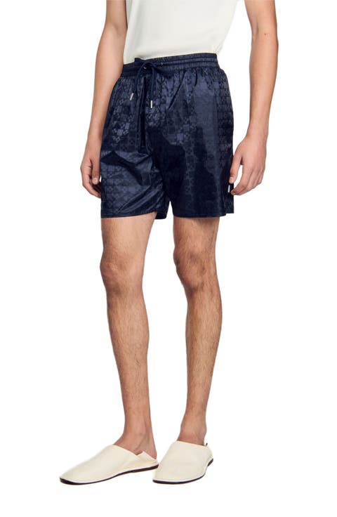 Squarecross swim shorts