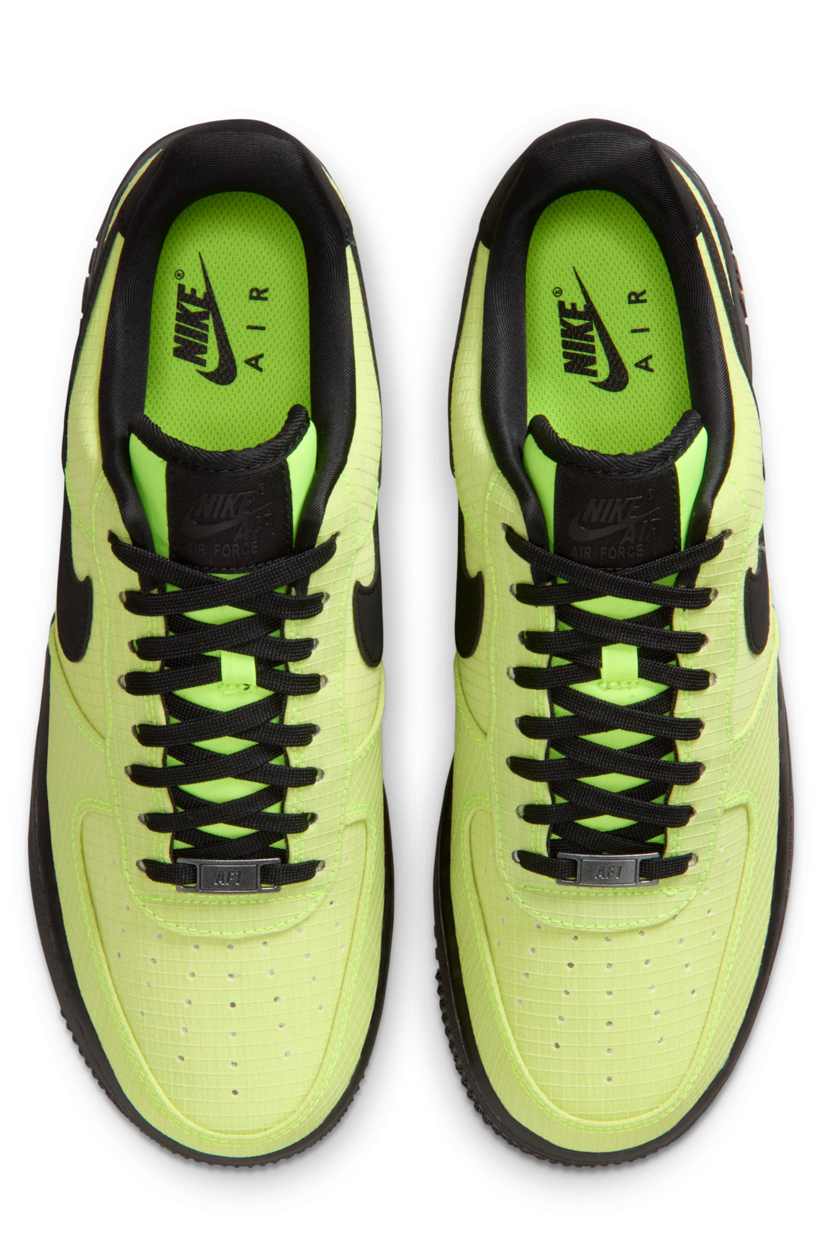 Air Force 1 '07 LX Vibram® Basketball Sneaker, Alternate, color, VOLT/ BLACK/ YELLOW