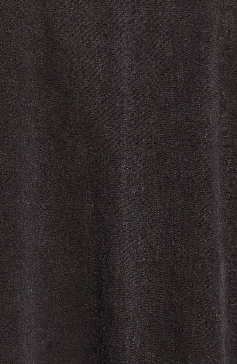 Treasure & Bond Treasure&Bond Zip Front Denim Poncho, Alternate, color,