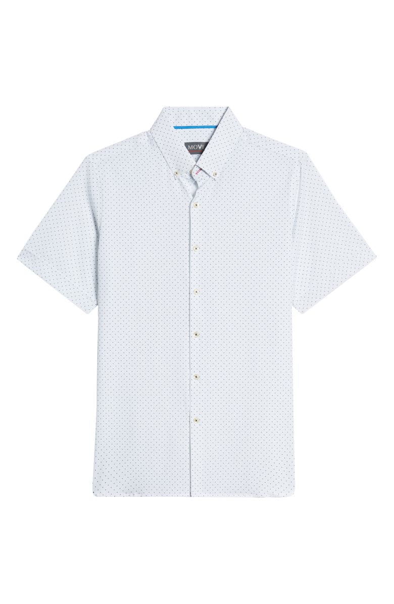 MOVE Performance Apparel Short Sleeve Button-Down Shirt, Alternate, color, 