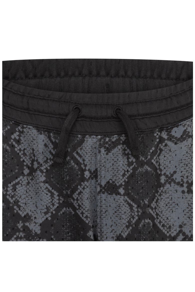 Kids' Print Dri-FIT Mesh Basketball Shorts, Alternate, color, GF5IRON GR