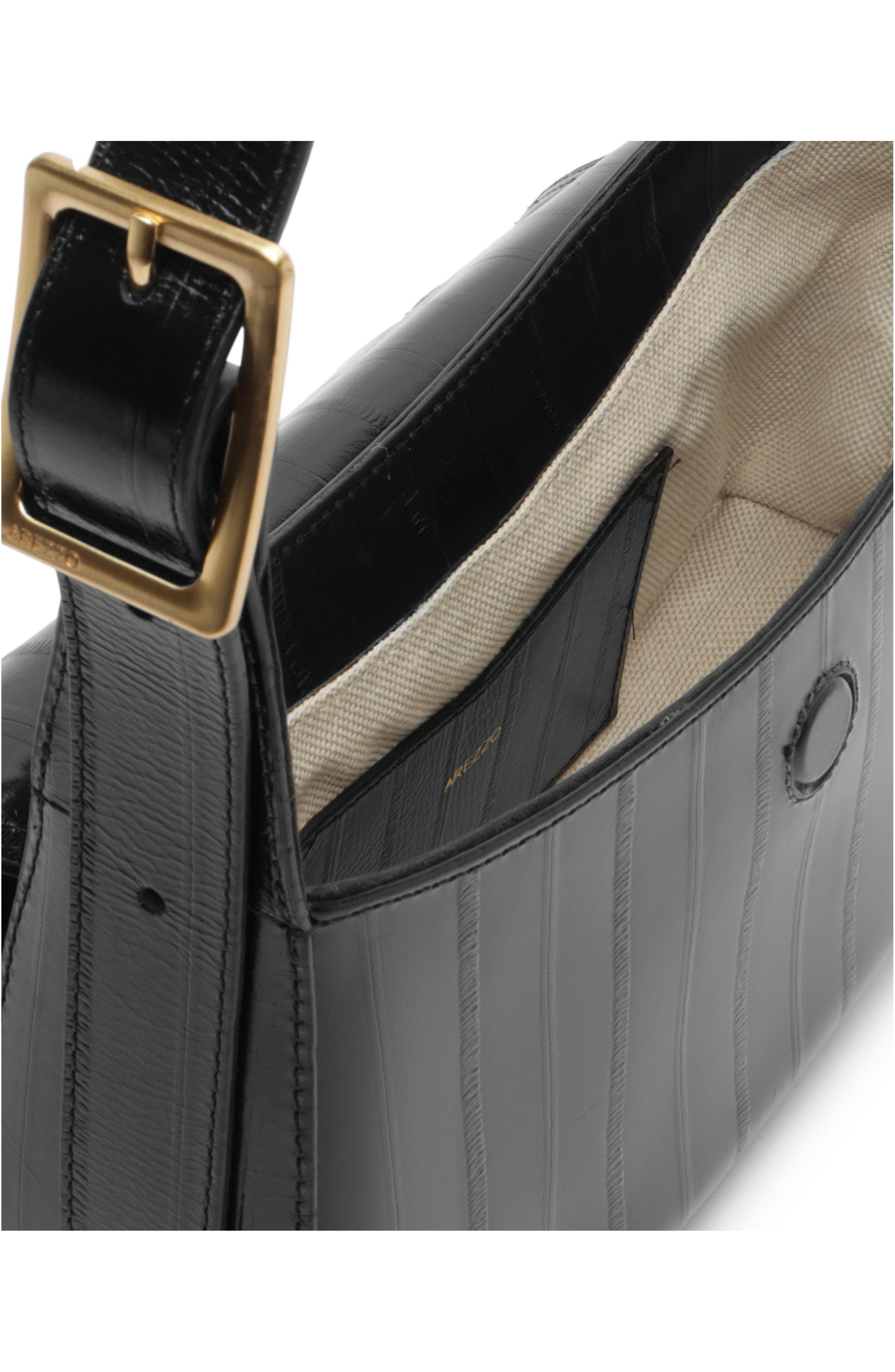 Blair Small Leather Shoulder Bag, Alternate, color, BLACK