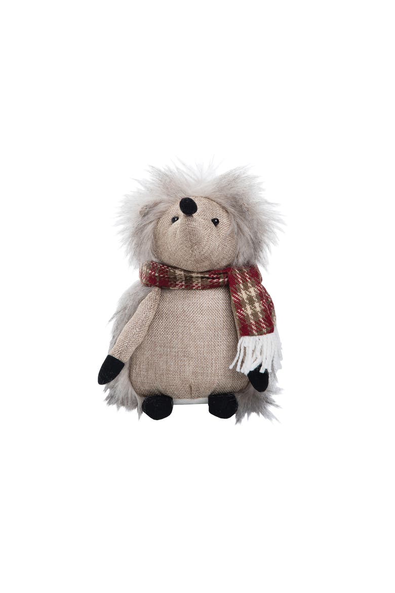 Hedgehog Decorative Figurine, Main, color, Brown