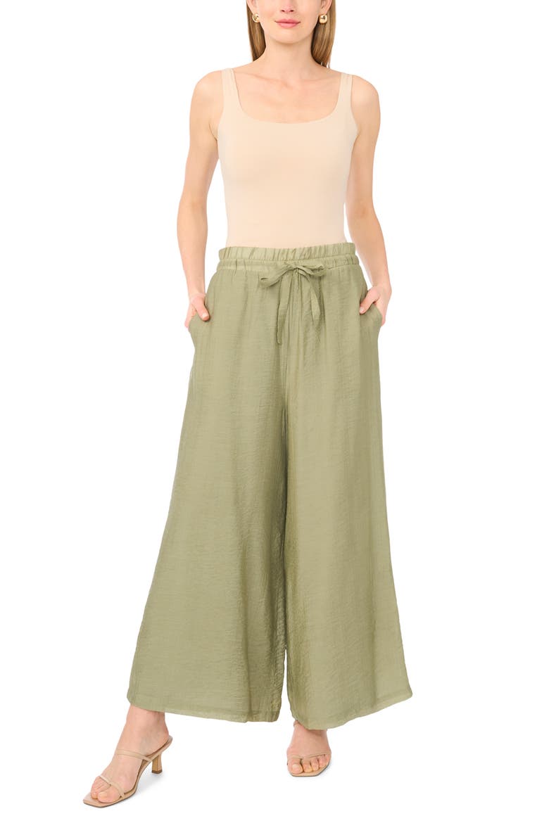 Wide Leg Pants, Alternate, color, OLIVE