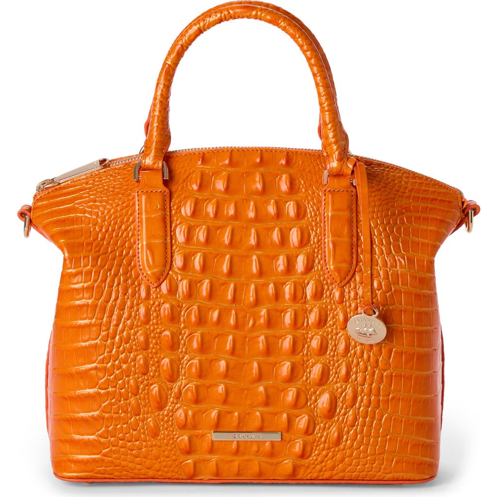Shop Brahmin Duxbury Croc Embossed Leather Satchel
