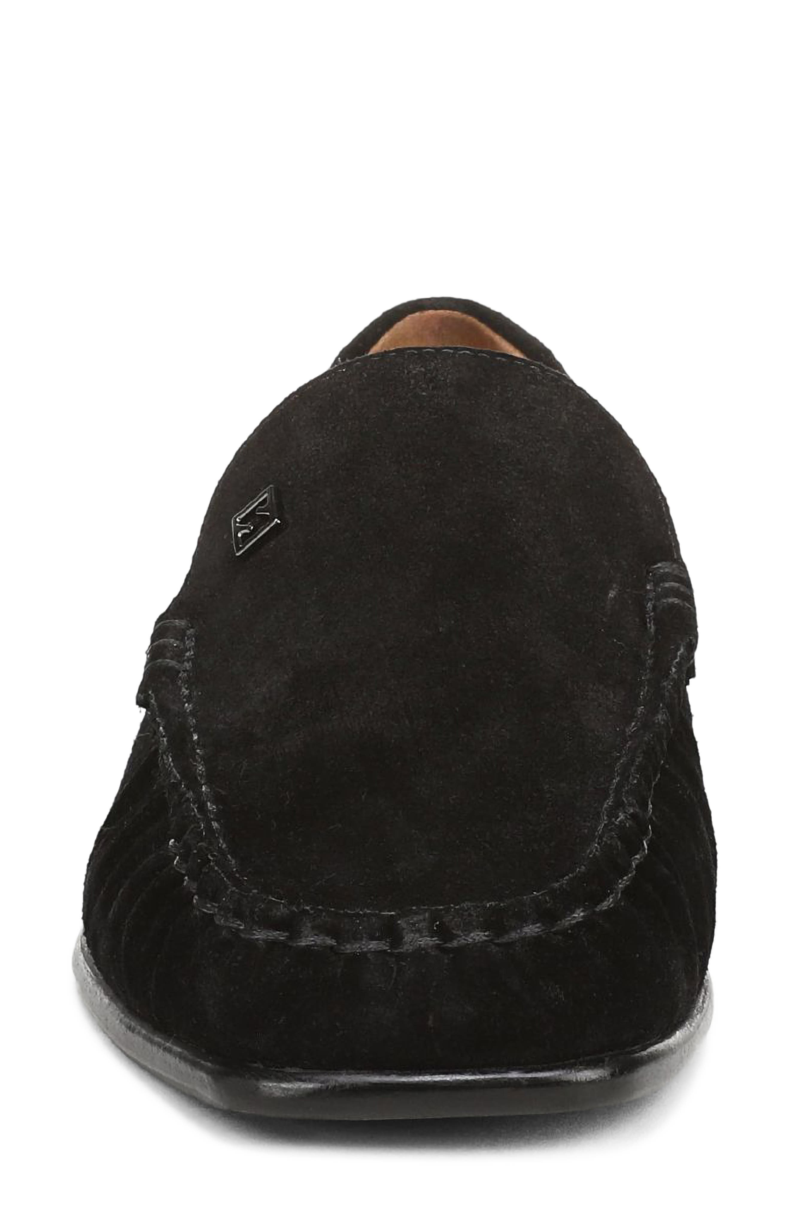 Lainey Loafer, Alternate, color, BLACK LEATHER