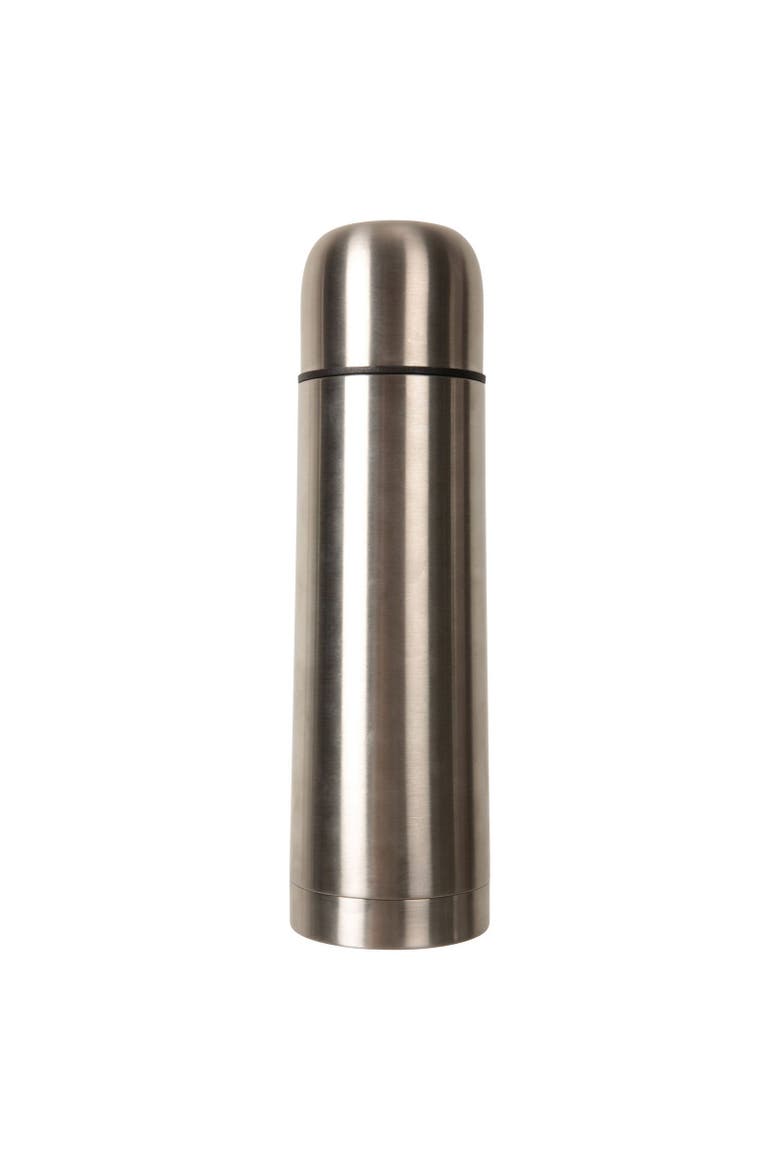 Logo Stainless Steel 16.9floz Flask, Alternate, color, Silver