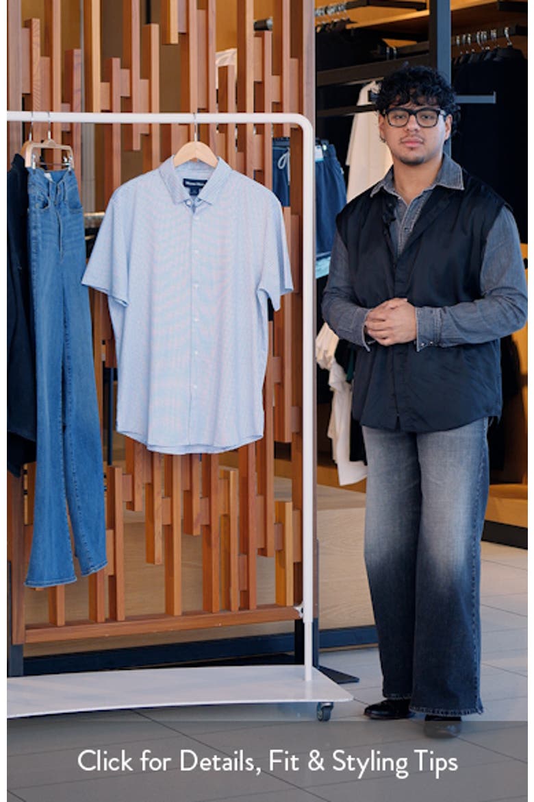 Halyard Dot Short Sleeve Button-Up Shirt video