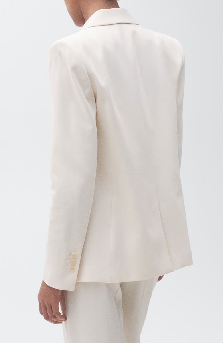 MANGO Tempo Double Breasted Blazer, Alternate, color, 