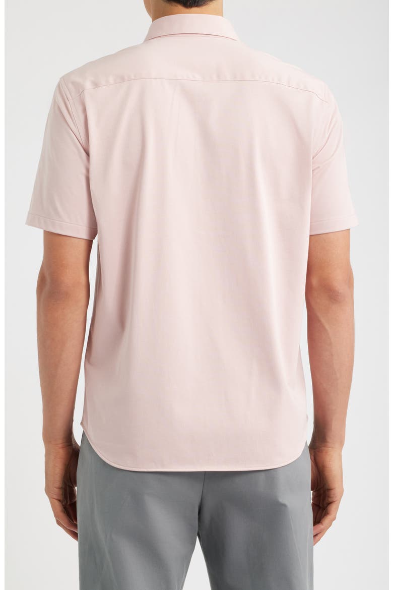 Irving Short Sleeve Button-Up Shirt, Alternate, color, CHALK PINK - VIN