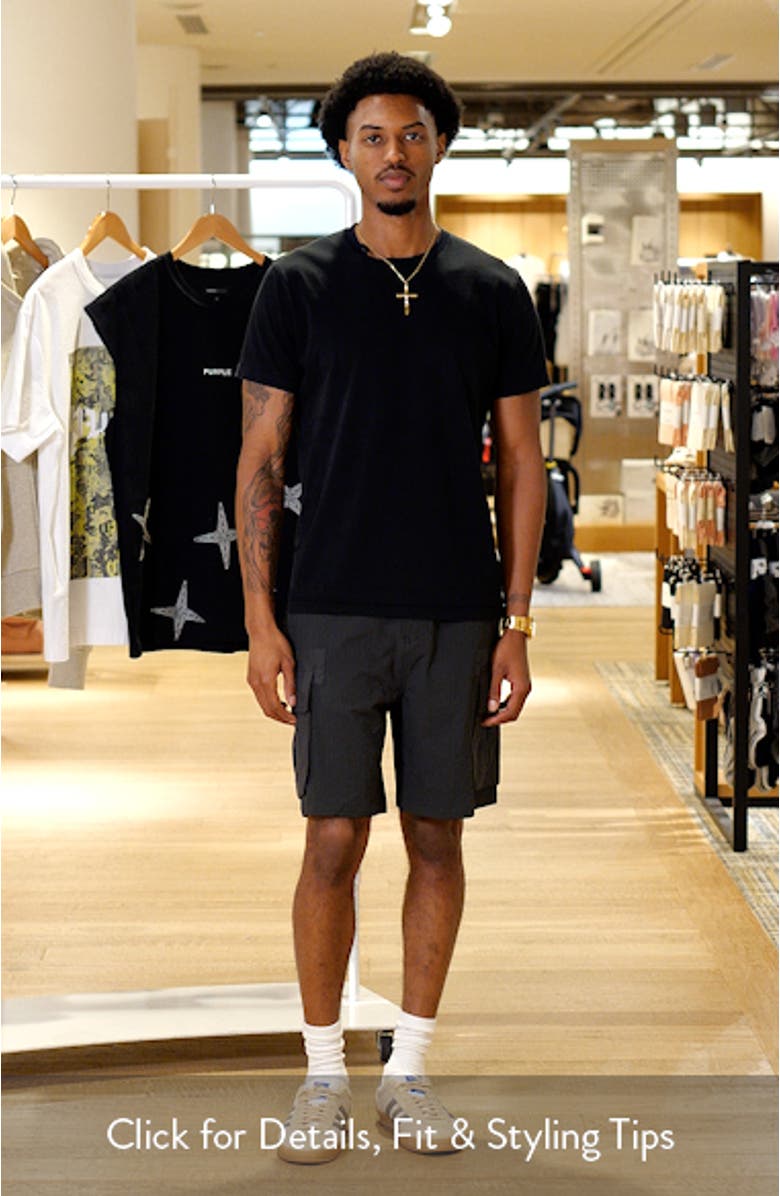 Seersucker Cargo Shorts, sales video thumbnail