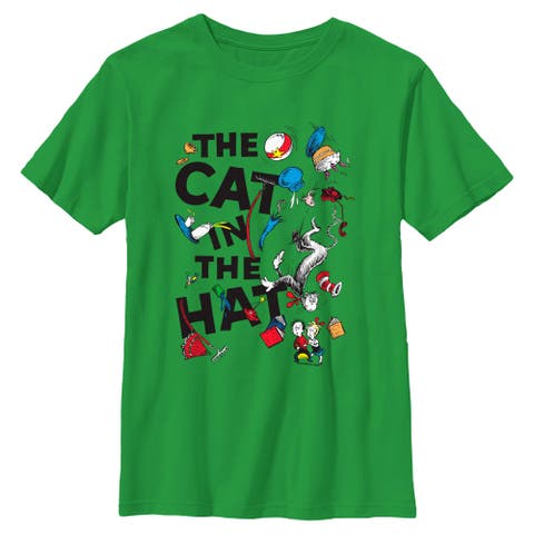 Boy's Dr. Seuss The Cat in the Hat Balancing Act Fail  Graphic T-Shirt