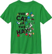 Dr. Seuss Boys' Dr. Seuss The Cat in the Hat Balancing Act Fail Graphic T-Shirt