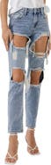 Grey Lab Distressed Jeans